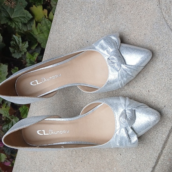 Chinese Laundry Silver Women's Olga Pump Size 8.5 - Picture 2 of 12